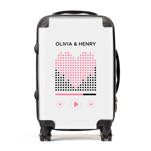 Custom Couples Music Suitcase