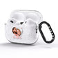 Custom Couples Photo AirPods Pro Glitter Case Side Image