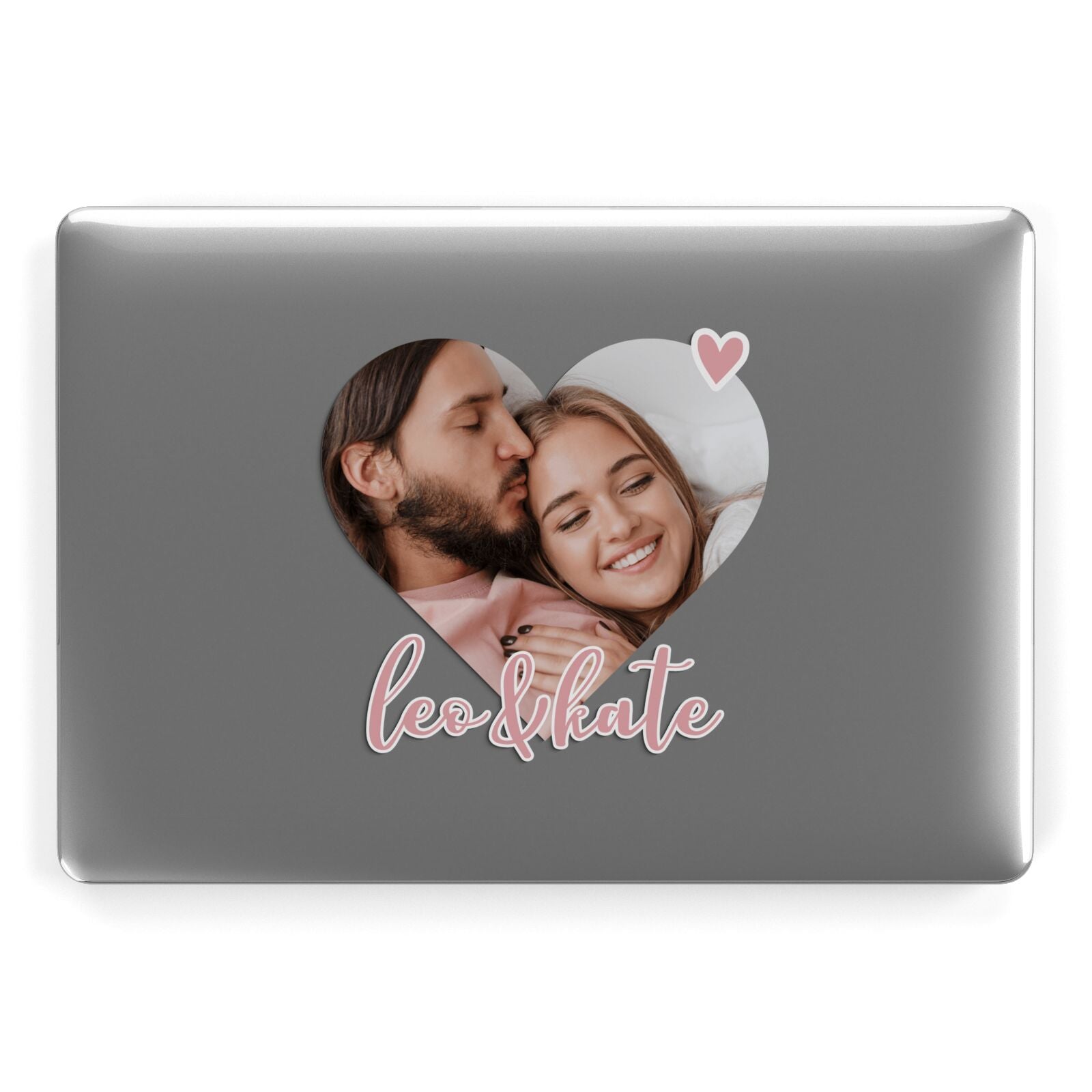 Custom Couples Photo Apple MacBook Case