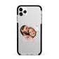 Custom Couples Photo Apple iPhone 11 Pro Max in Silver with Black Impact Case