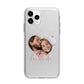 Custom Couples Photo Apple iPhone 11 Pro in Silver with Bumper Case