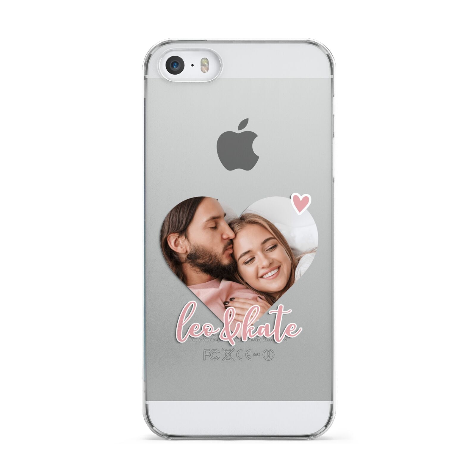 Custom Couples Photo Apple iPhone 5 Case