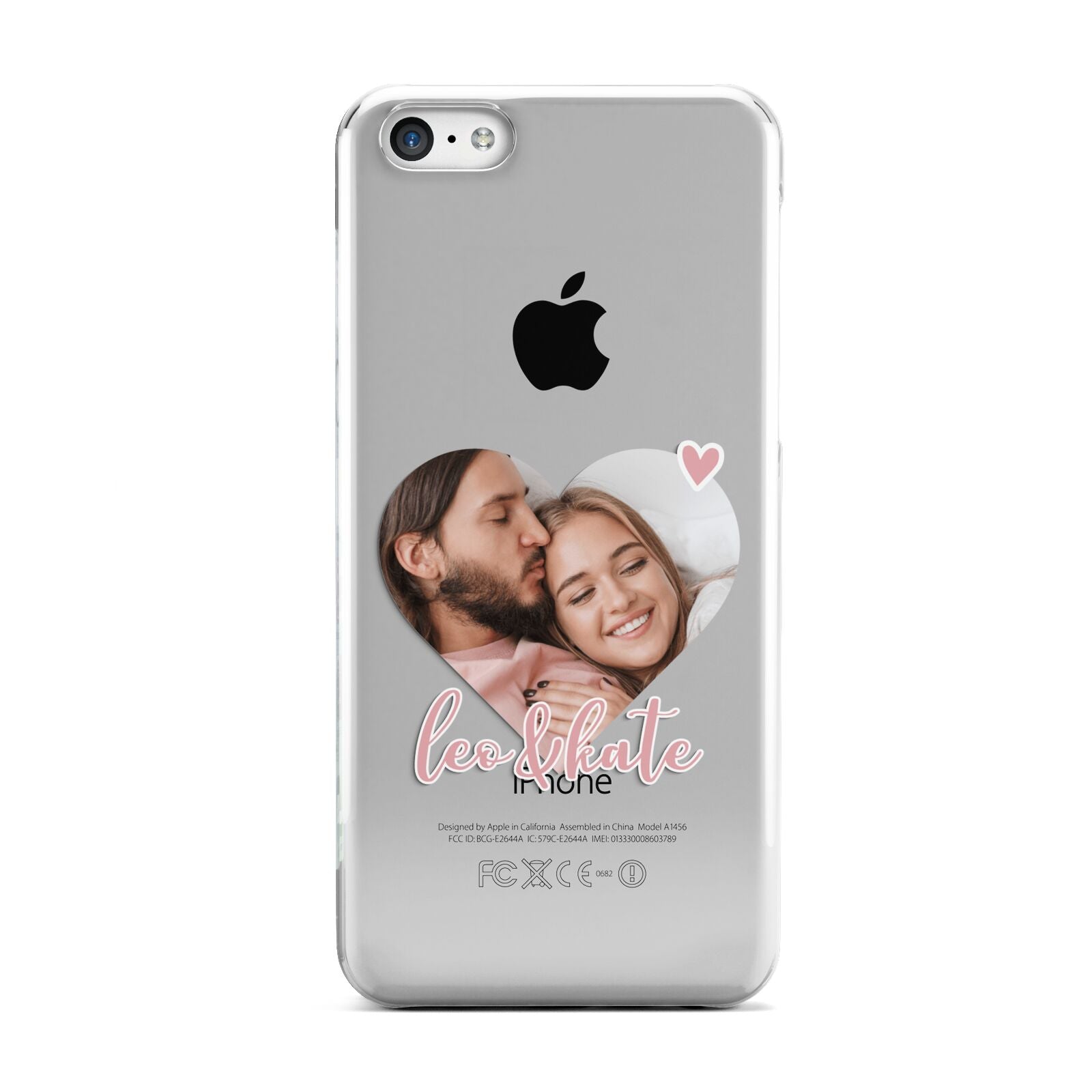 Custom Couples Photo Apple iPhone 5c Case