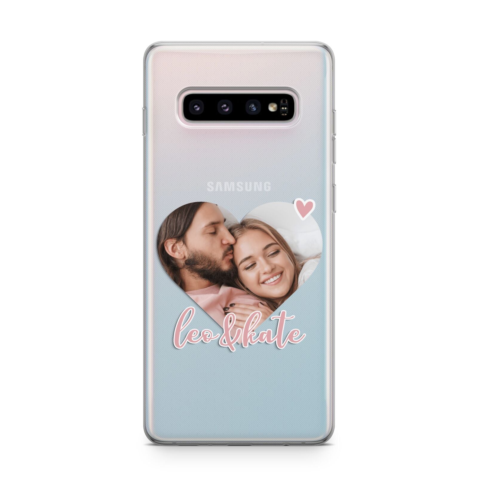 Custom Couples Photo Samsung Galaxy S10 Plus Case