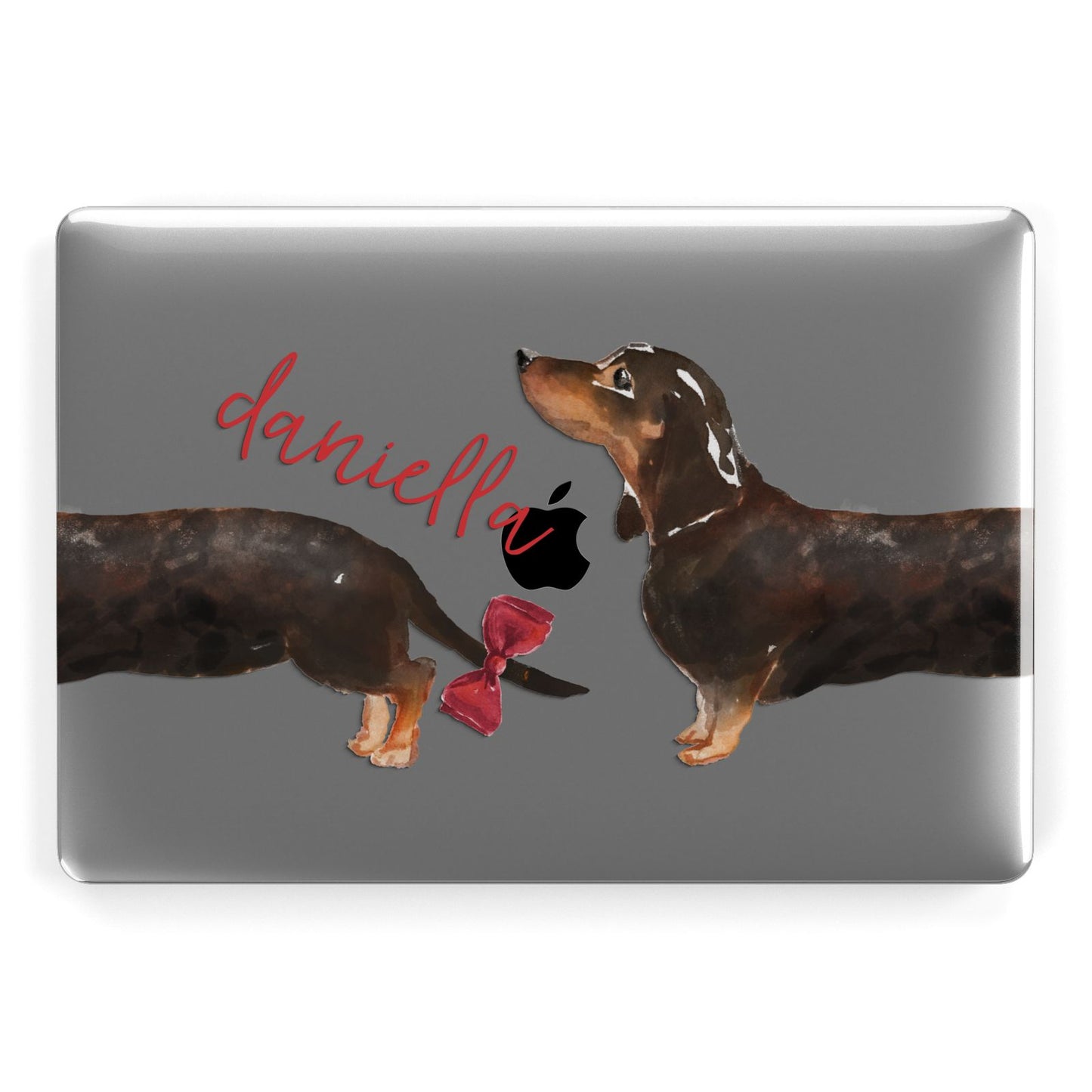 Custom Dachshund Apple MacBook Case