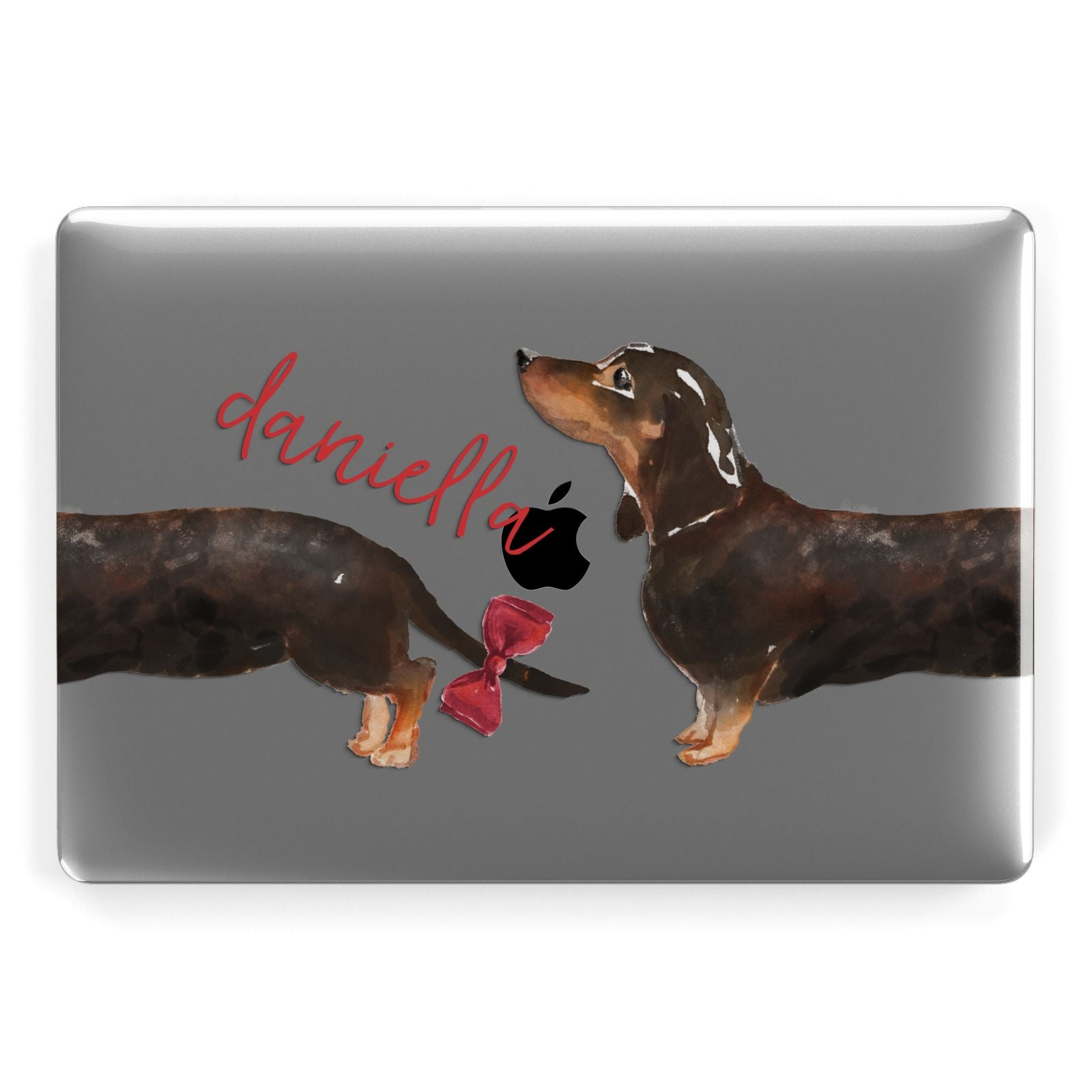 Custom Dachshund Apple MacBook Case
