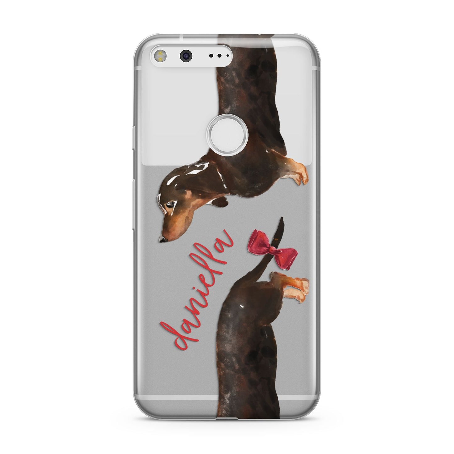 Custom Dachshund Google Pixel Case