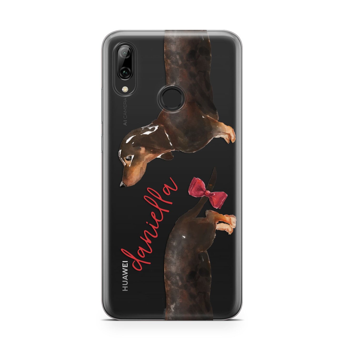Custom Dachshund Huawei Y7 2019