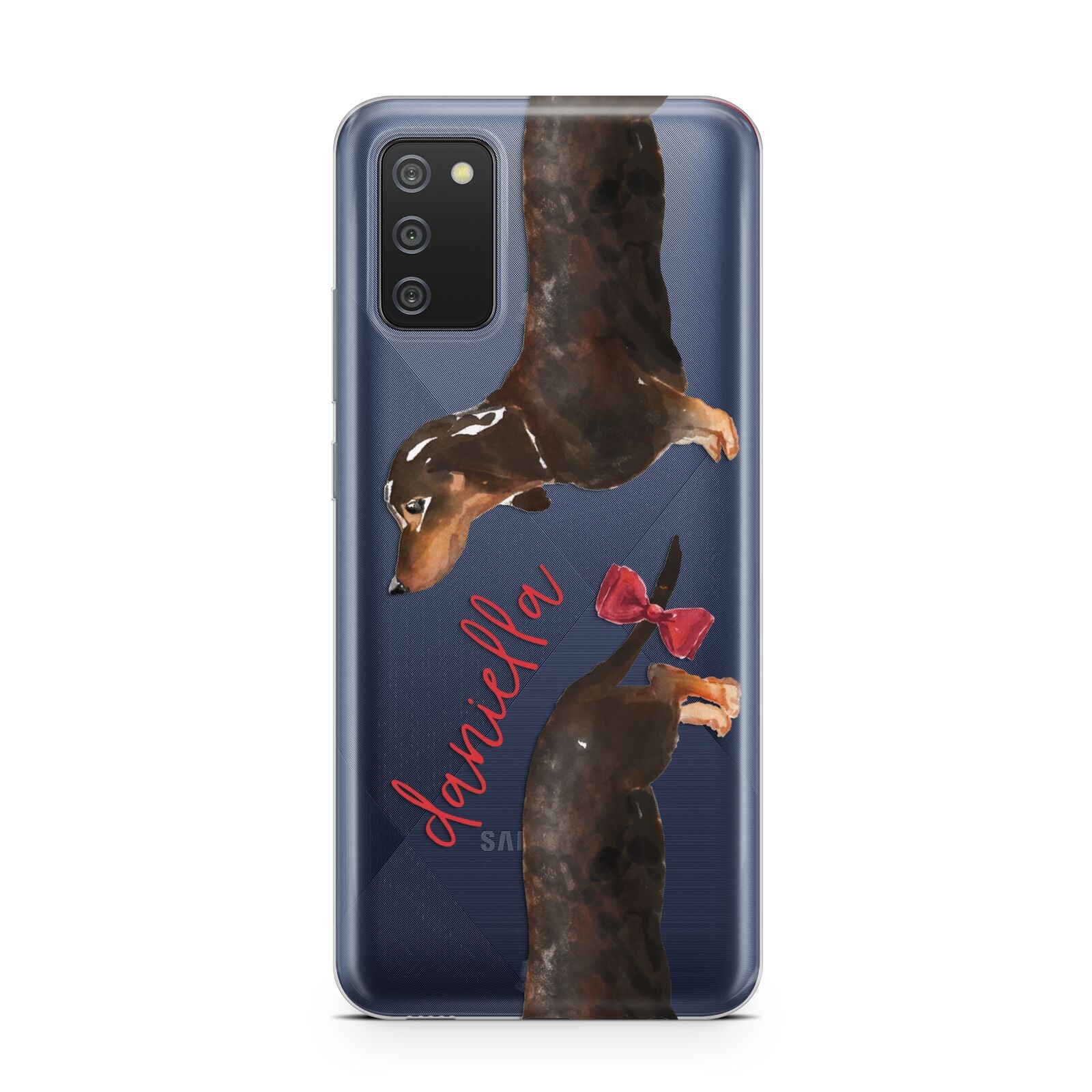 Custom Dachshund Samsung A02s Case