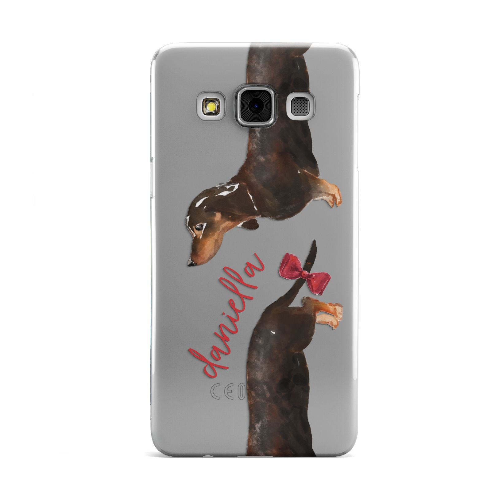 Custom Dachshund Samsung Galaxy A3 Case