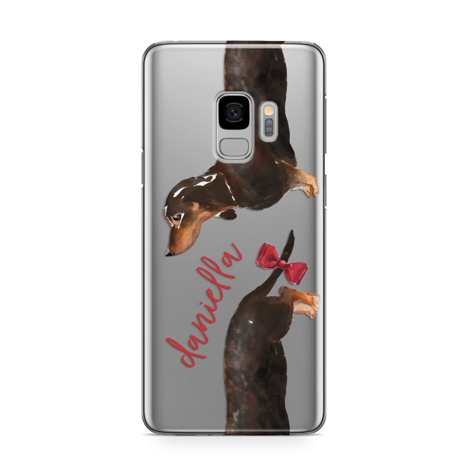 Custom Dachshund Samsung Galaxy S9 Case