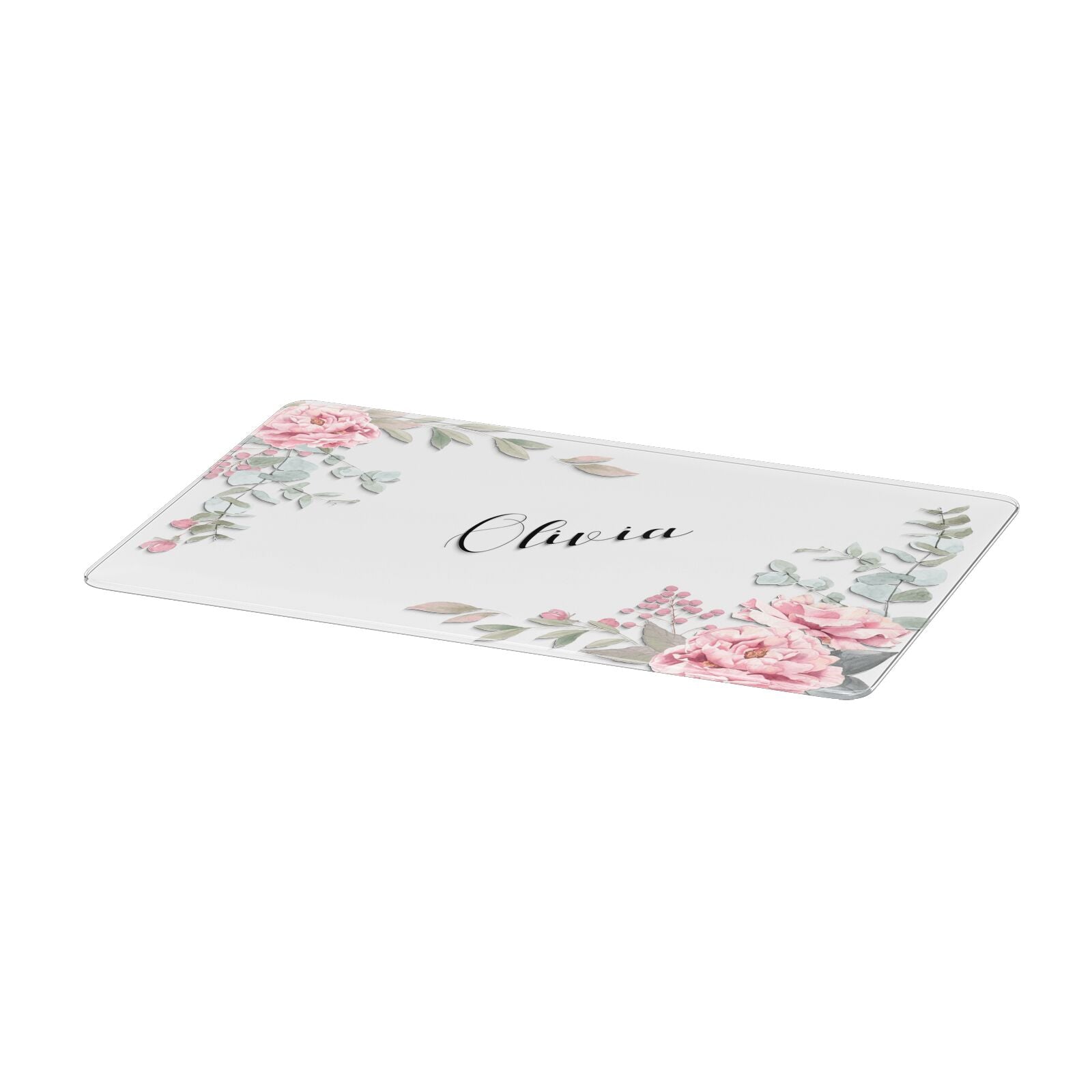 Custom Decorative Floral Apple MacBook Case Only