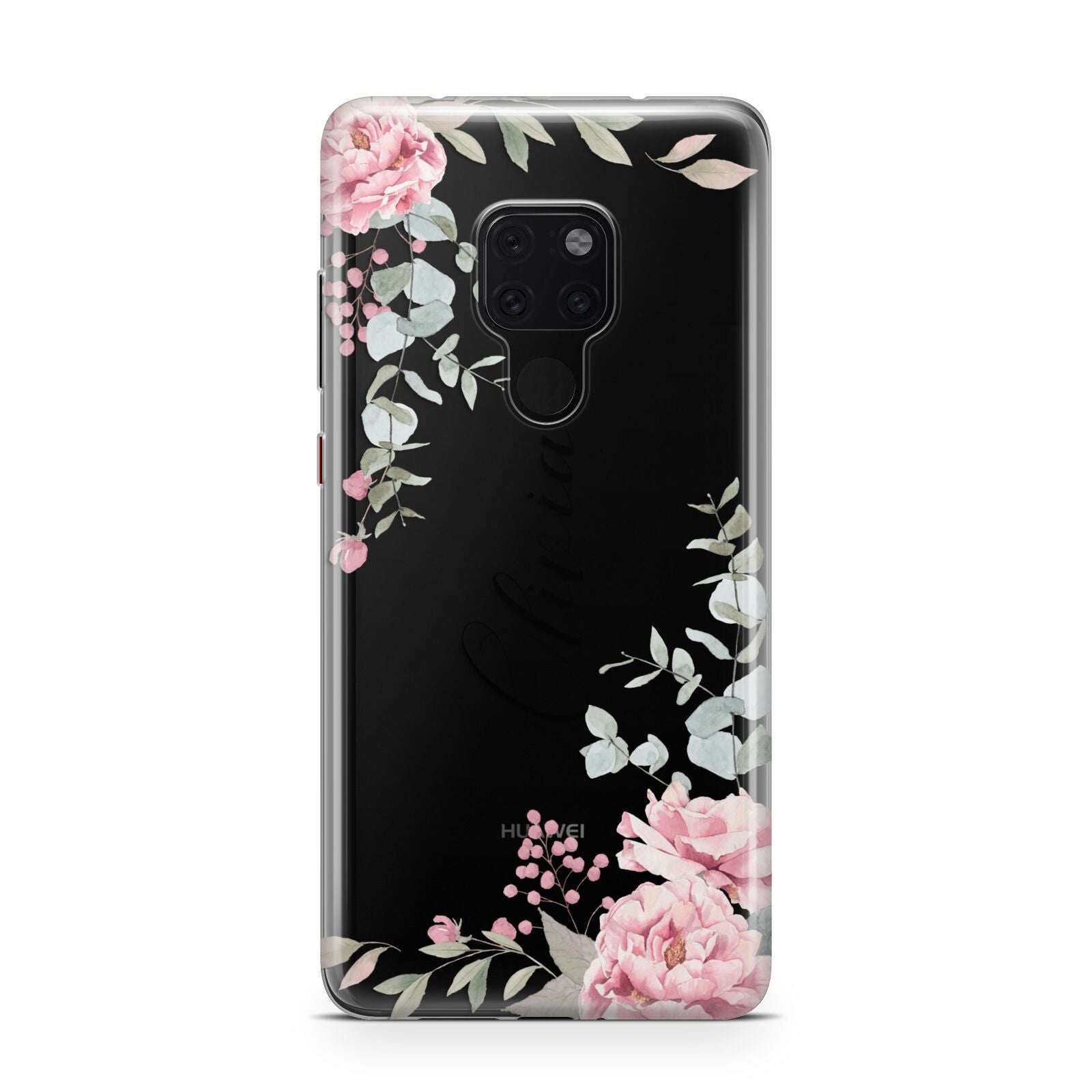 Custom Decorative Floral Huawei Mate 20 Phone Case
