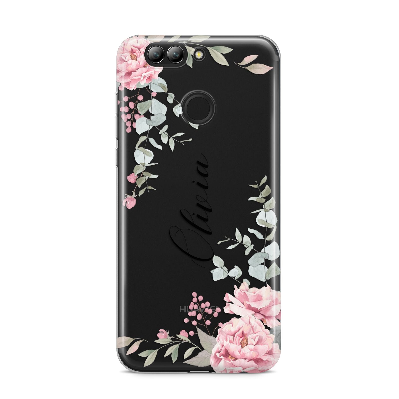 Custom Decorative Floral Huawei Nova 2s Phone Case