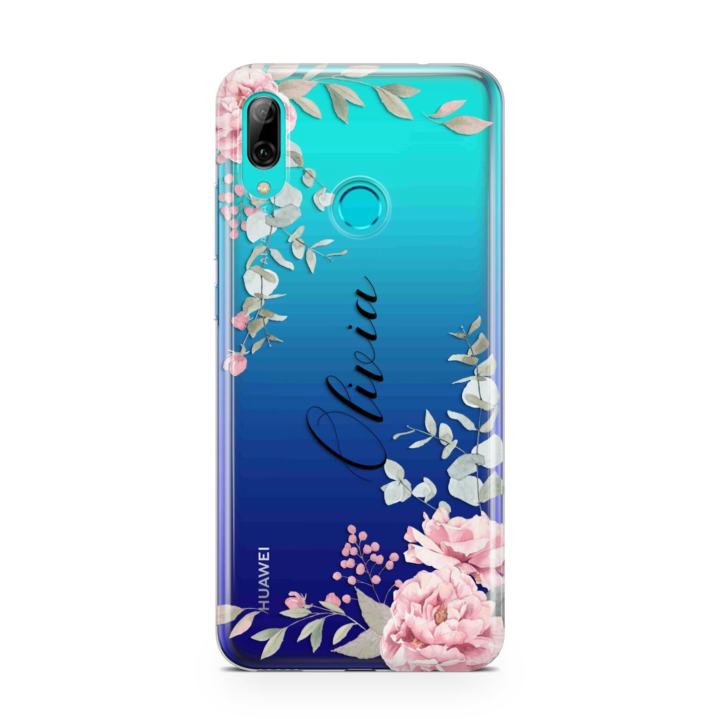Custom Decorative Floral Huawei P Smart 2019 Case