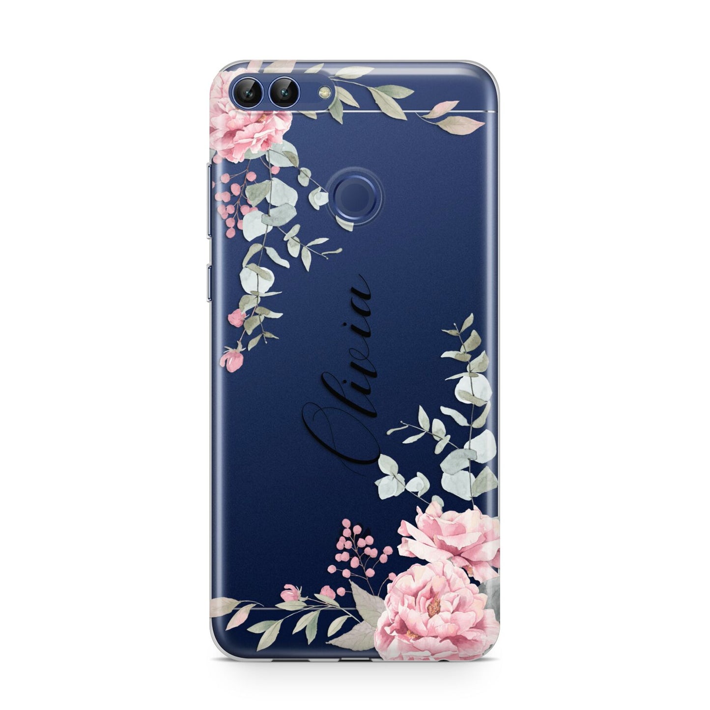 Custom Decorative Floral Huawei P Smart Case