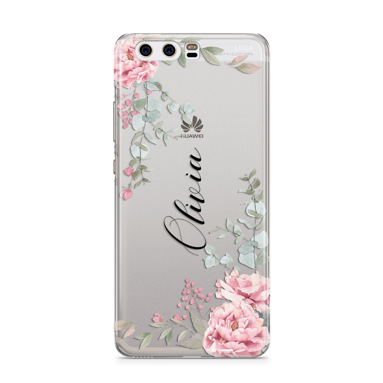 Custom Decorative Floral Huawei P10 Phone Case