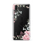 Custom Decorative Floral Huawei P20 Phone Case