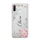 Custom Decorative Floral Huawei P30 Lite Phone Case
