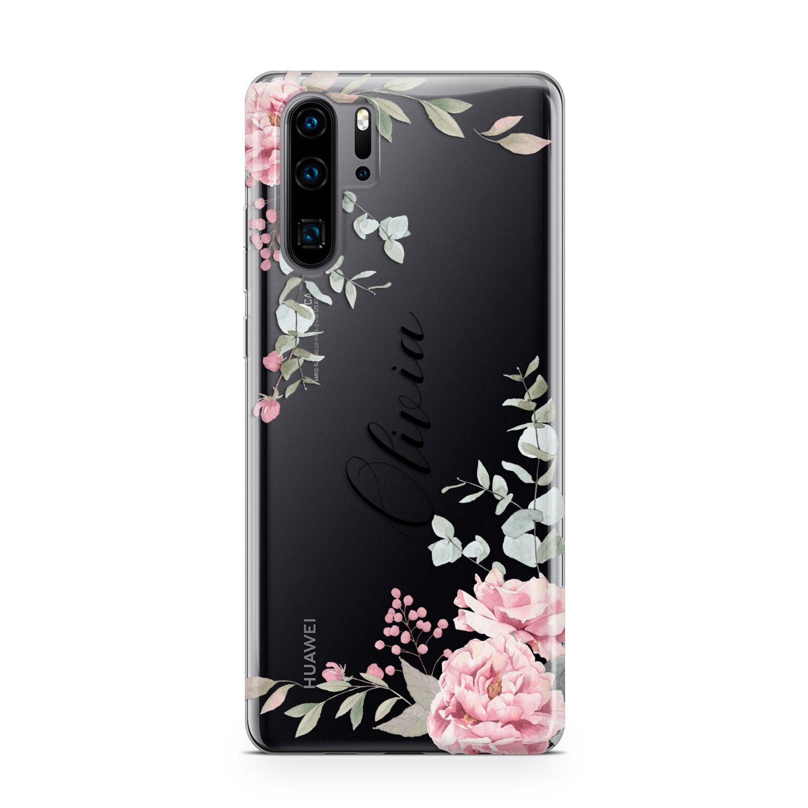 Custom Decorative Floral Huawei P30 Pro Phone Case