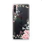 Custom Decorative Floral Huawei P40 Lite E Phone Case
