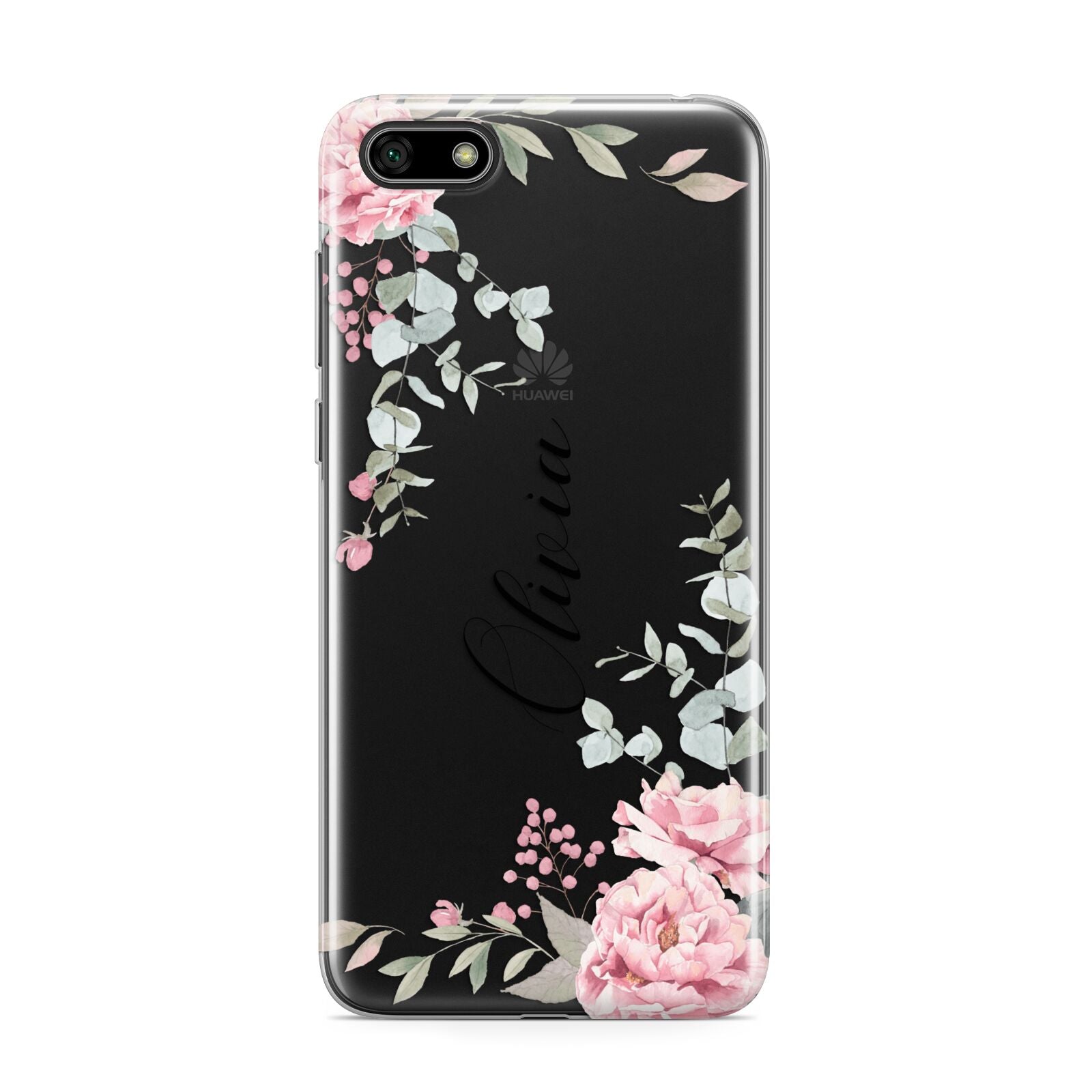 Custom Decorative Floral Huawei Y5 Prime 2018 Phone Case