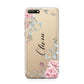 Custom Decorative Floral Huawei Y6 2018