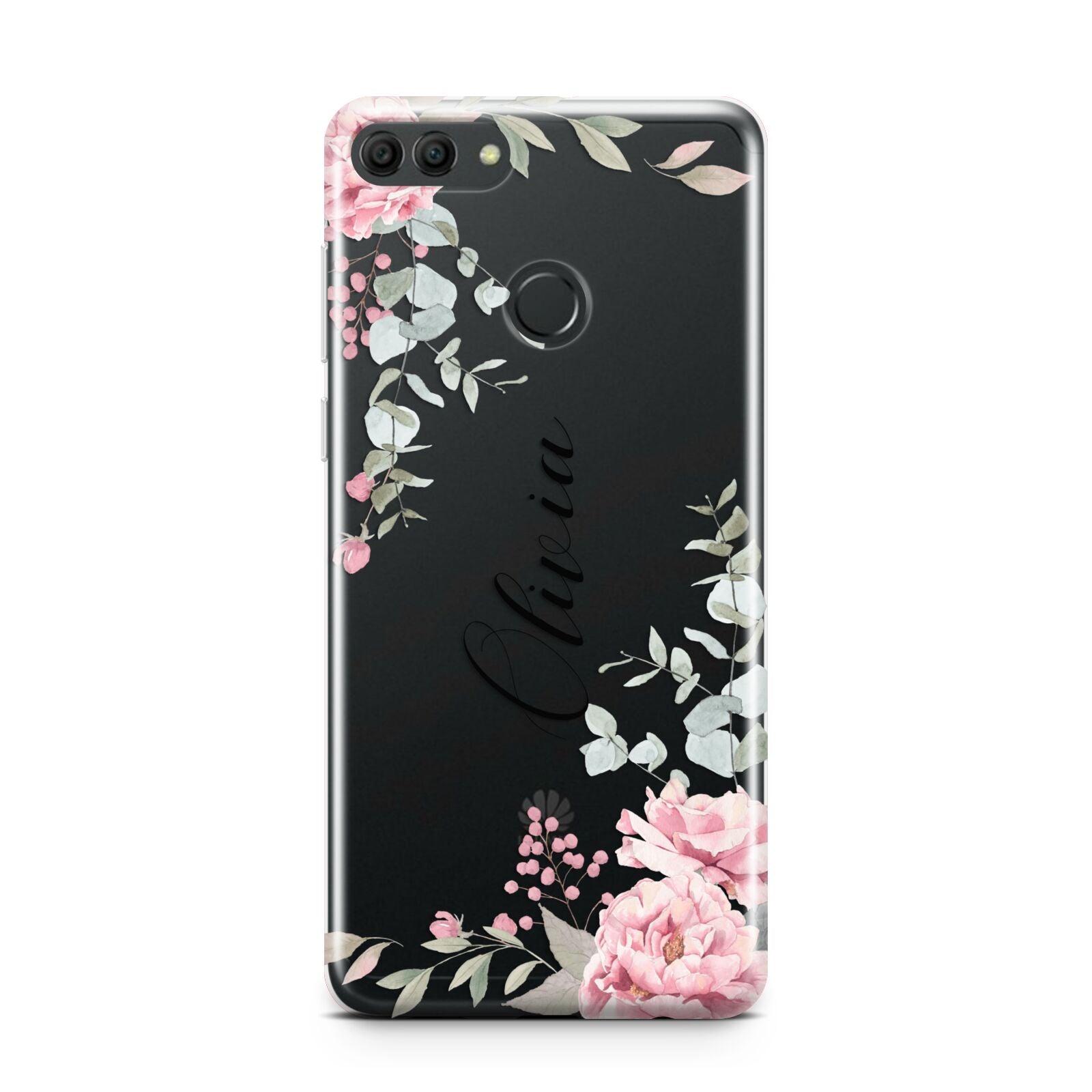 Custom Decorative Floral Huawei Y9 2018