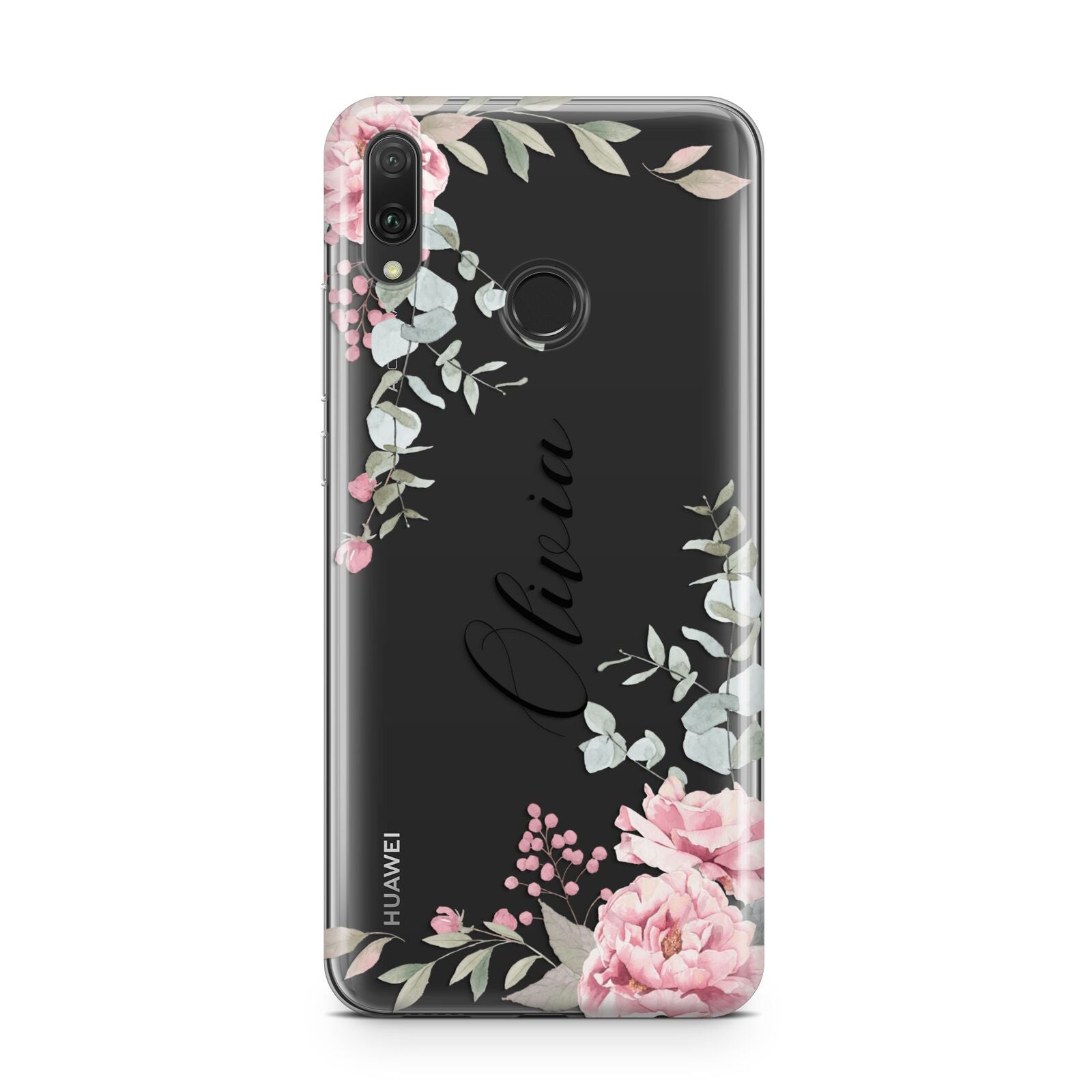 Custom Decorative Floral Huawei Y9 2019