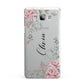 Custom Decorative Floral Samsung Galaxy A7 2015 Case