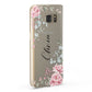 Custom Decorative Floral Samsung Galaxy Case Fourty Five Degrees
