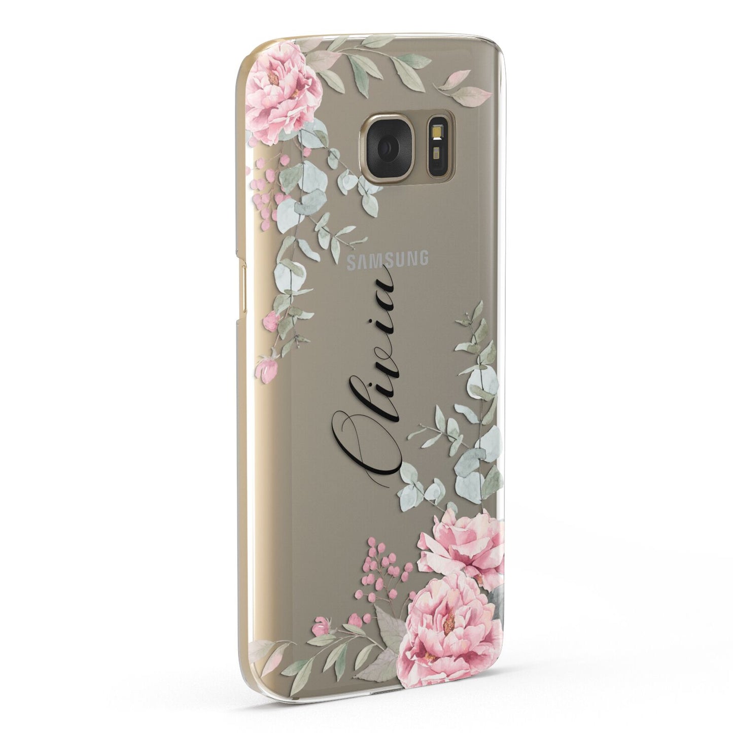 Custom Decorative Floral Samsung Galaxy Case Fourty Five Degrees
