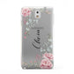 Custom Decorative Floral Samsung Galaxy Note 3 Case