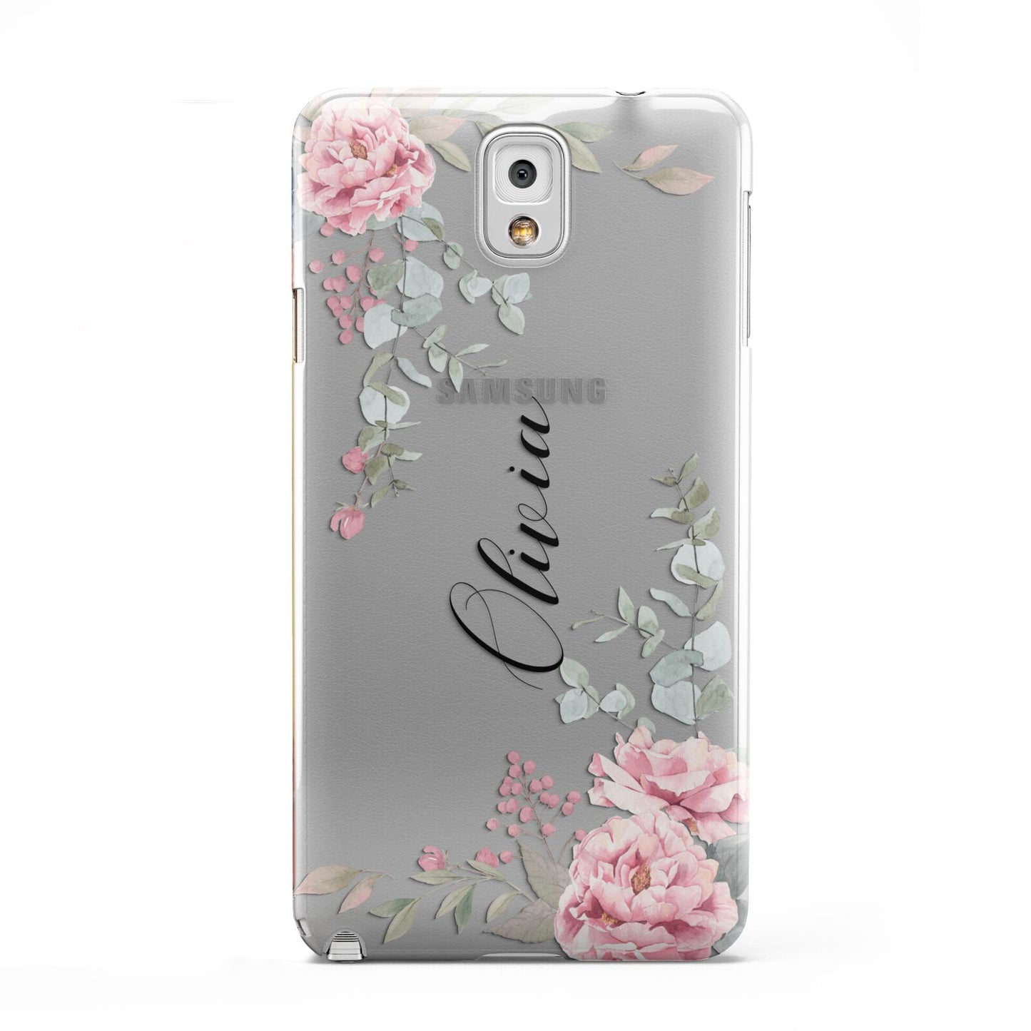 Custom Decorative Floral Samsung Galaxy Note 3 Case