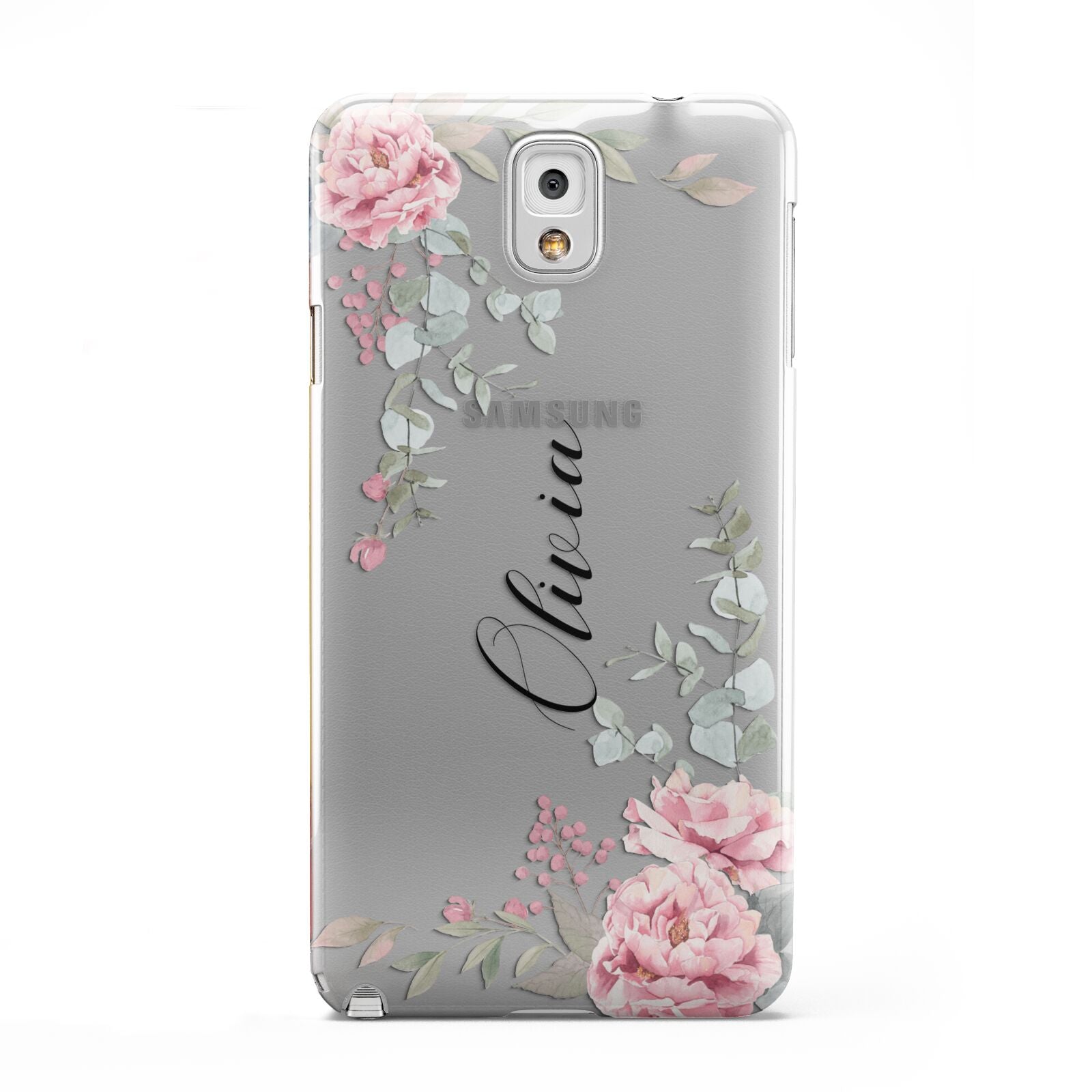 Custom Decorative Floral Samsung Galaxy Note 3 Case