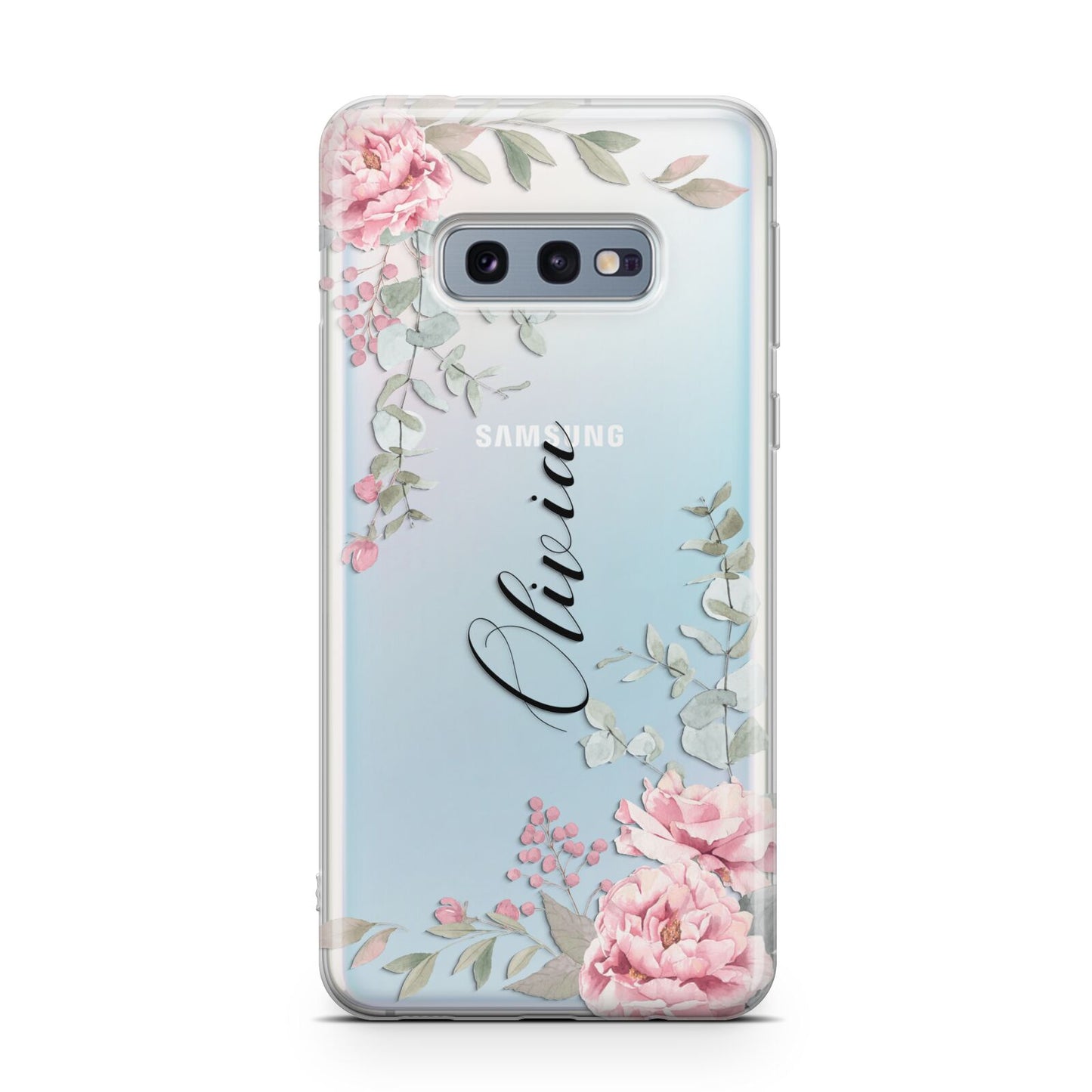 Custom Decorative Floral Samsung Galaxy S10E Case