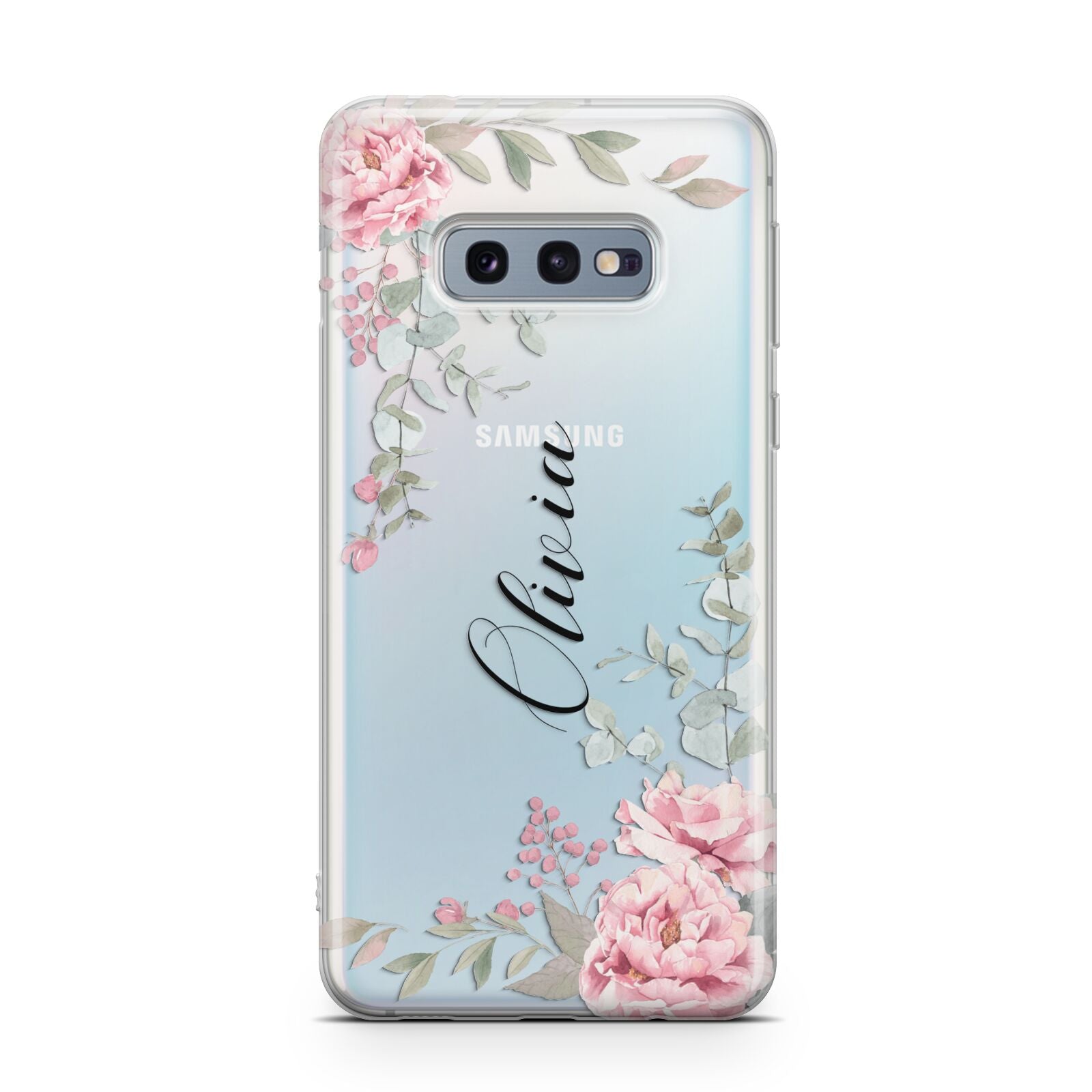Custom Decorative Floral Samsung Galaxy S10E Case
