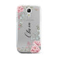 Custom Decorative Floral Samsung Galaxy S4 Mini Case
