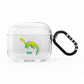 Custom Dinosaur AirPods Clear Case 3rd Gen