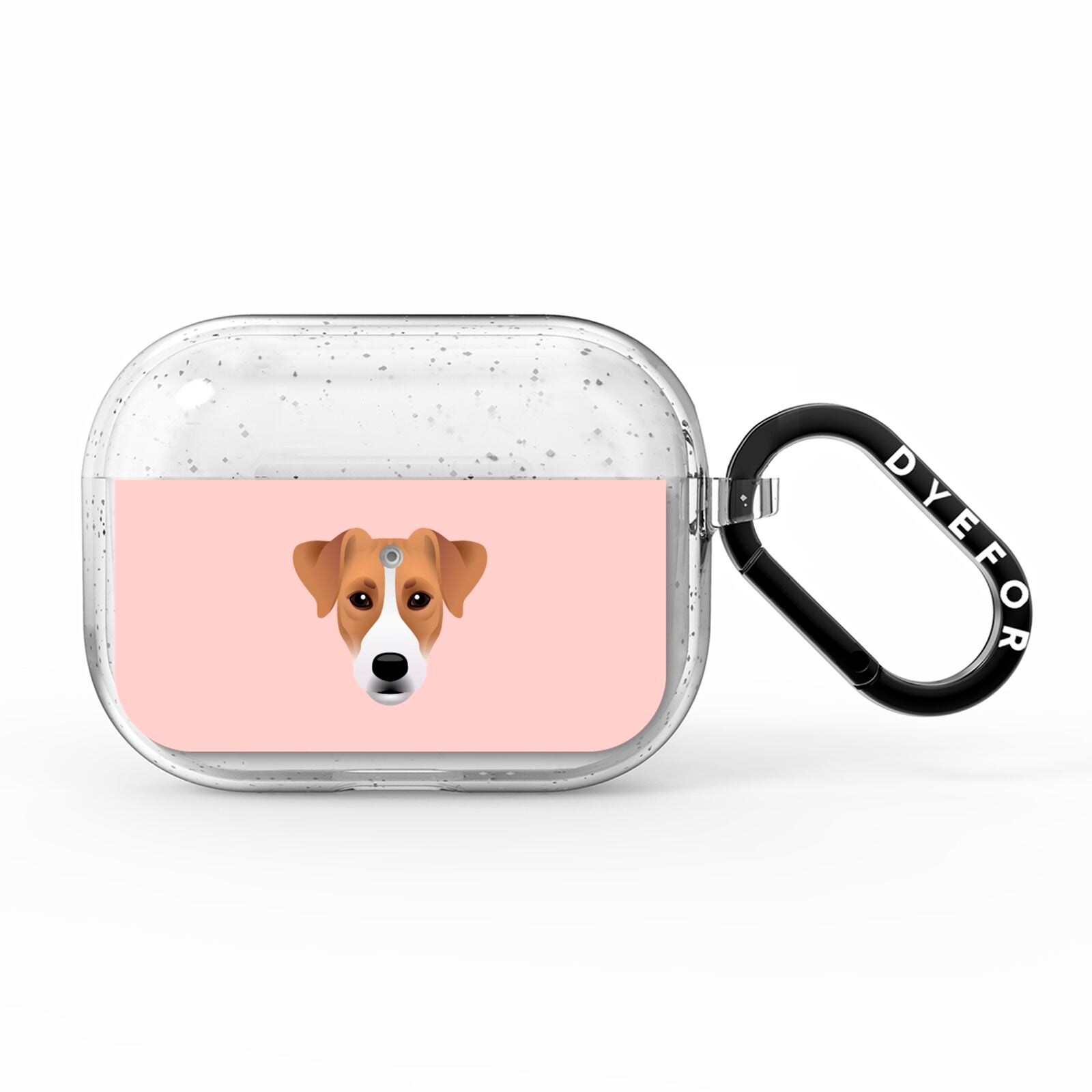Custom Dog AirPods Pro Glitter Case