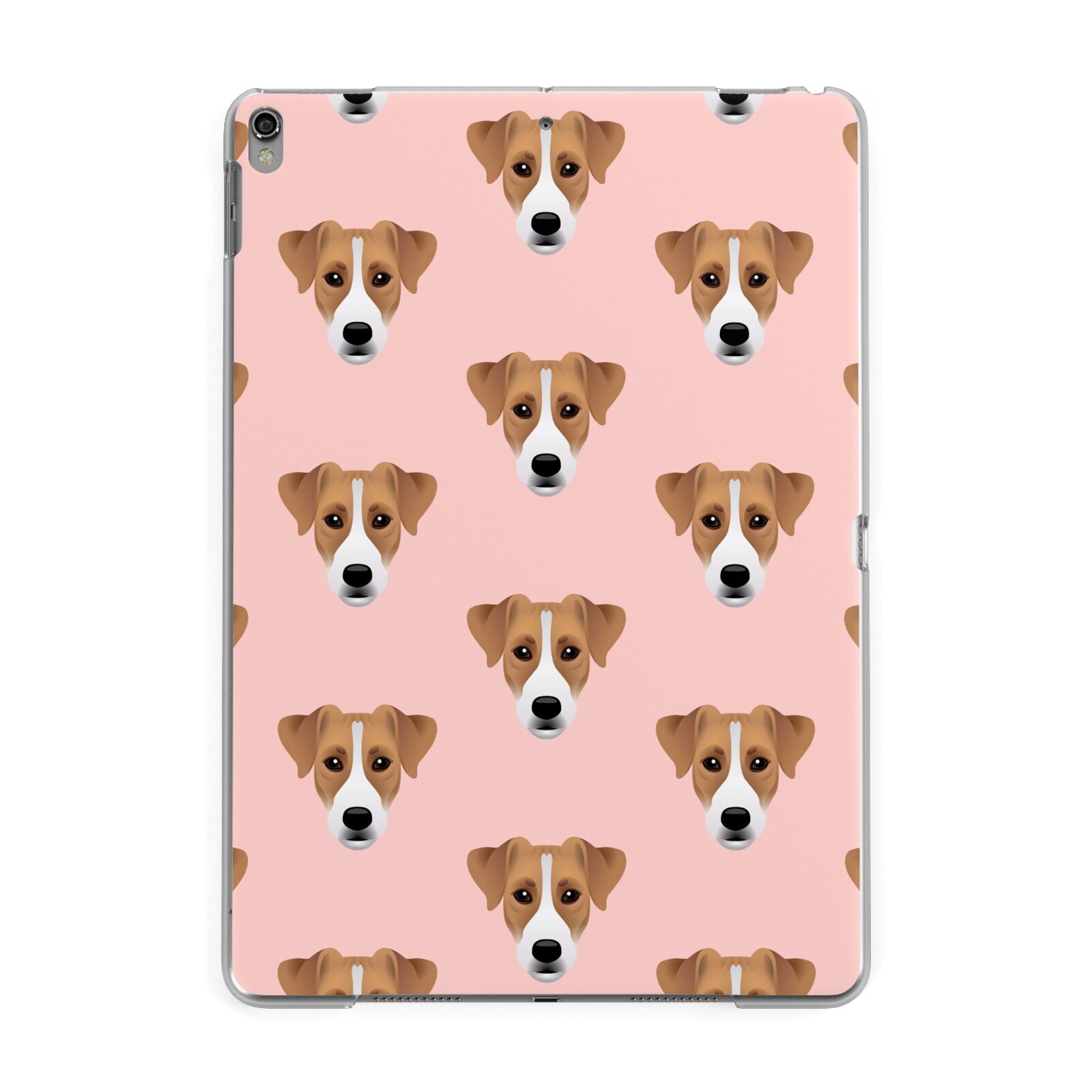 Custom Dog Apple iPad Grey Case