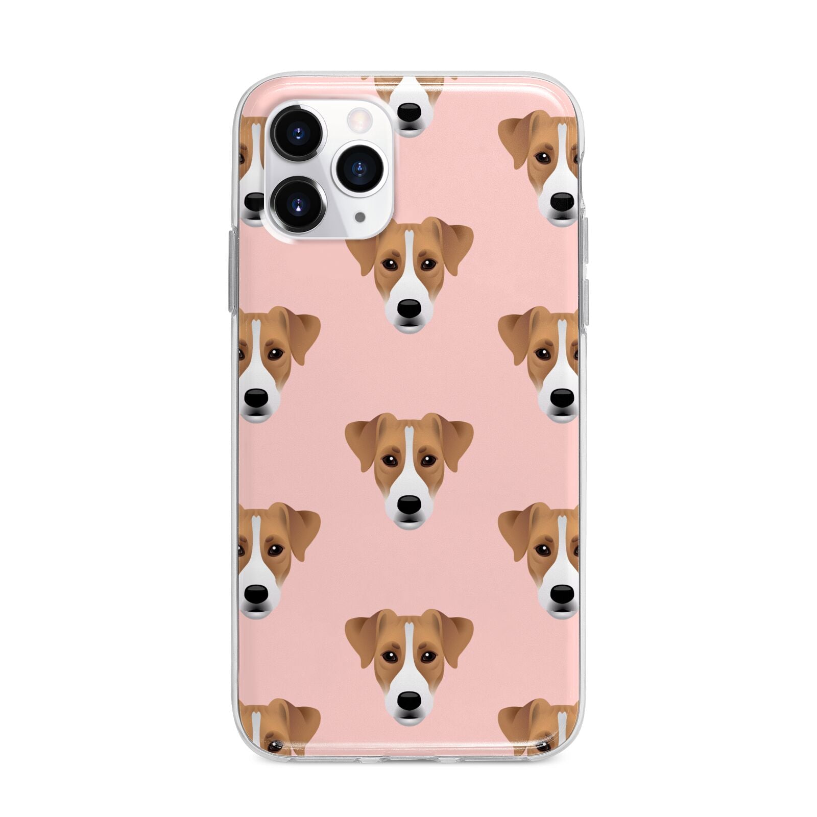 Custom Dog Apple iPhone 11 Pro Max in Silver with Bumper Case