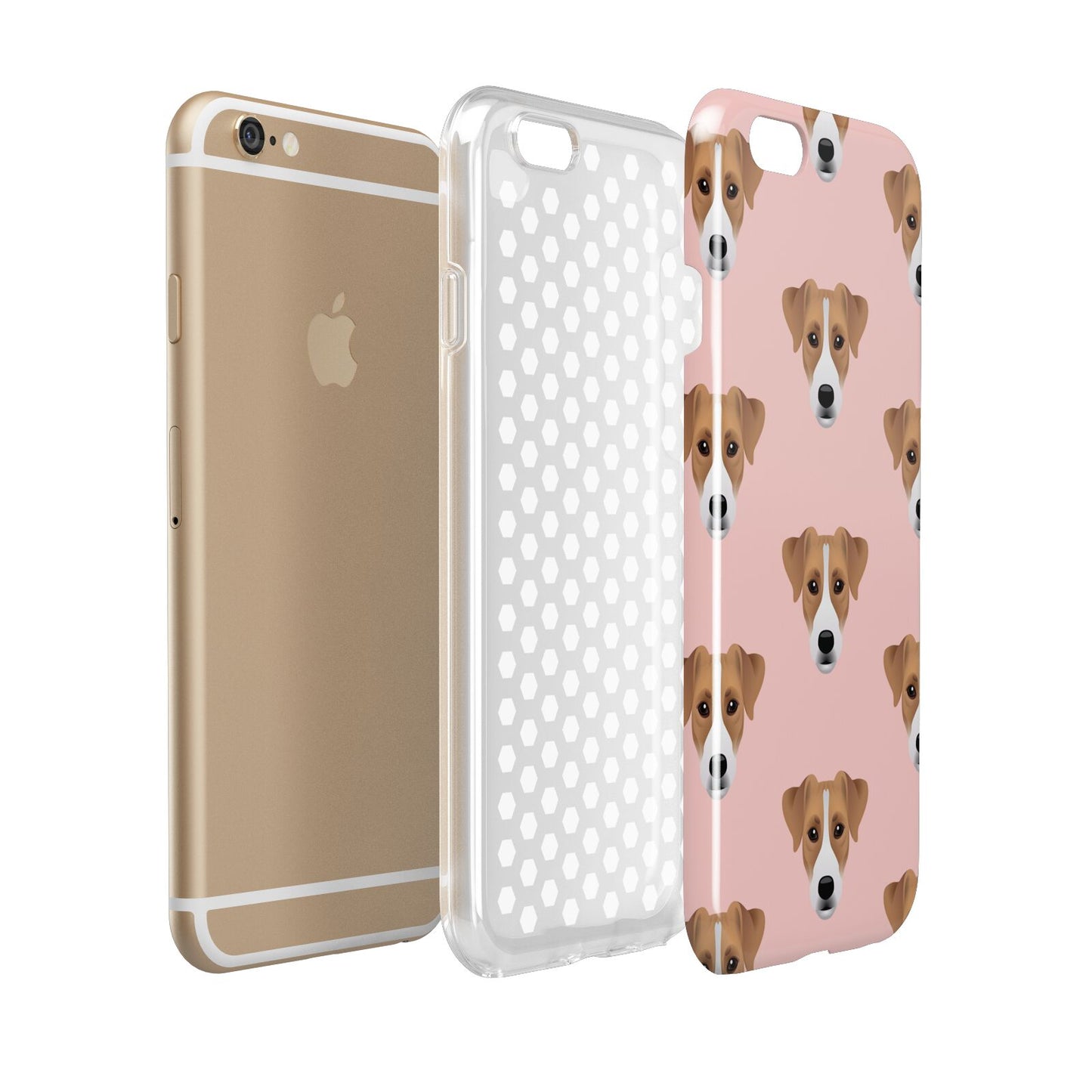 Custom Dog Apple iPhone 6 3D Tough Case Expanded view