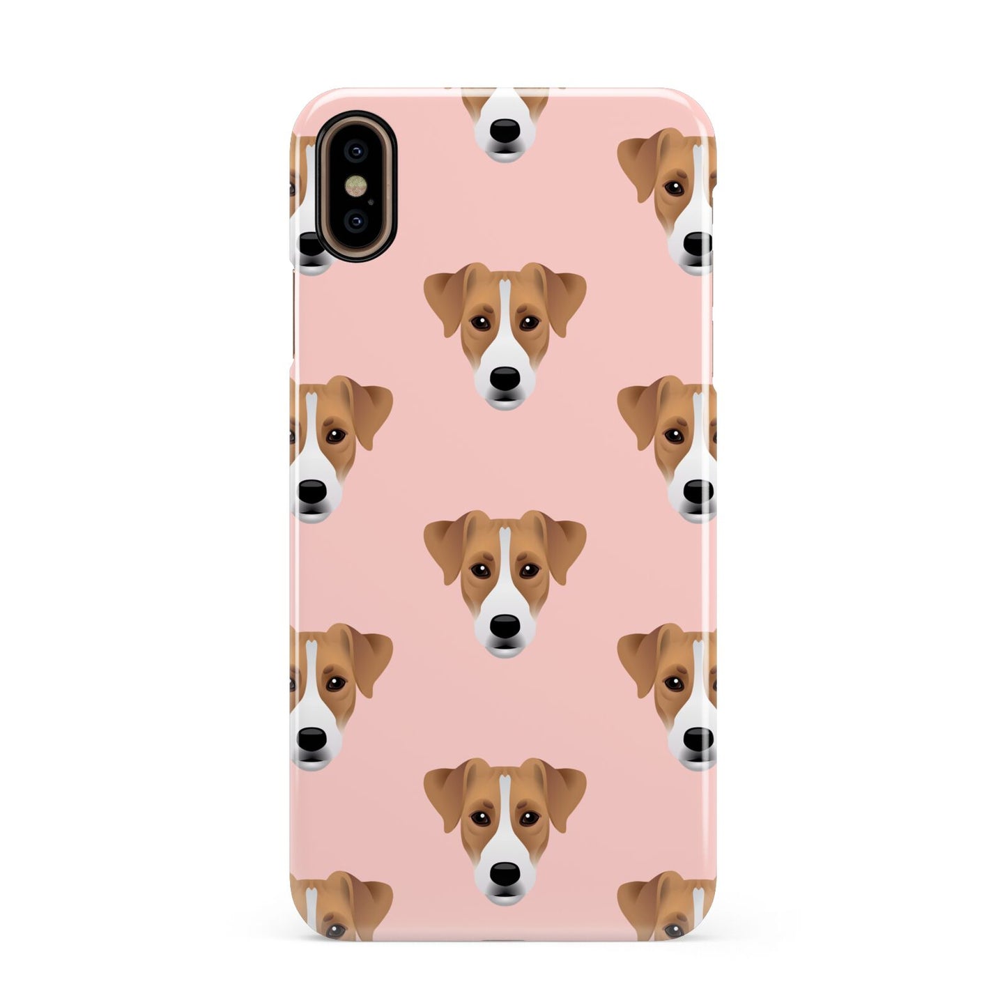 Custom Dog Apple iPhone Xs Max 3D Snap Case