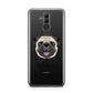 Custom Dog Illustration with Name Huawei Mate 20 Lite