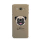 Custom Dog Illustration with Name Samsung Galaxy A8 Case
