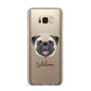 Custom Dog Illustration with Name Samsung Galaxy S8 Plus Case
