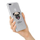 Custom Dog Illustration with Name iPhone 7 Plus Bumper Case on Silver iPhone Alternative Image