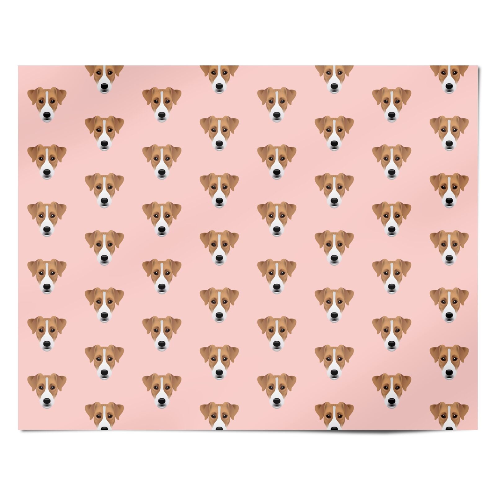 Custom Dog Personalised Wrapping Paper Alternative