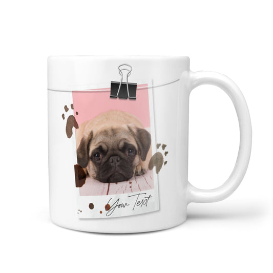Custom Dog Picture with Name 10oz Mug